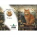 DUTCH LADY DESIGNS GREETING CARD Cats 4